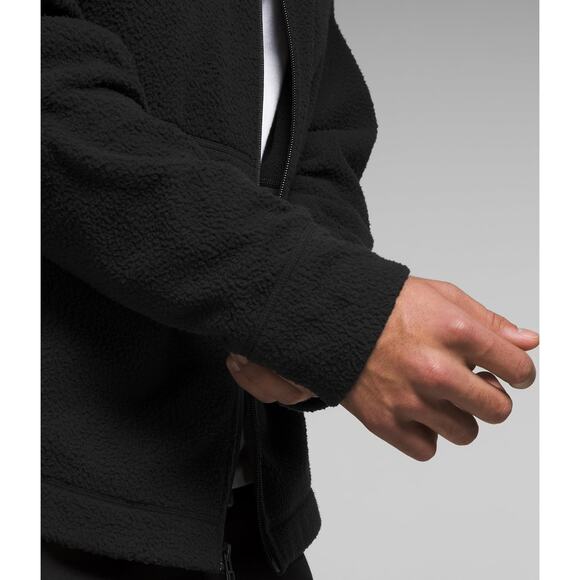 NWT THE NORTH FACE Men's Pali Pile Fleece Jacket, TNF Black-Size S - Picture 4 of 4